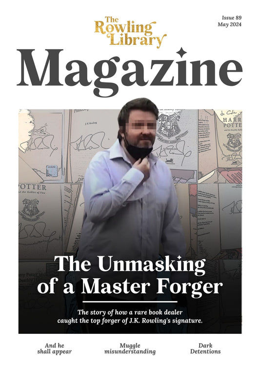 Unmasking the Forger Rowling Library Magazine