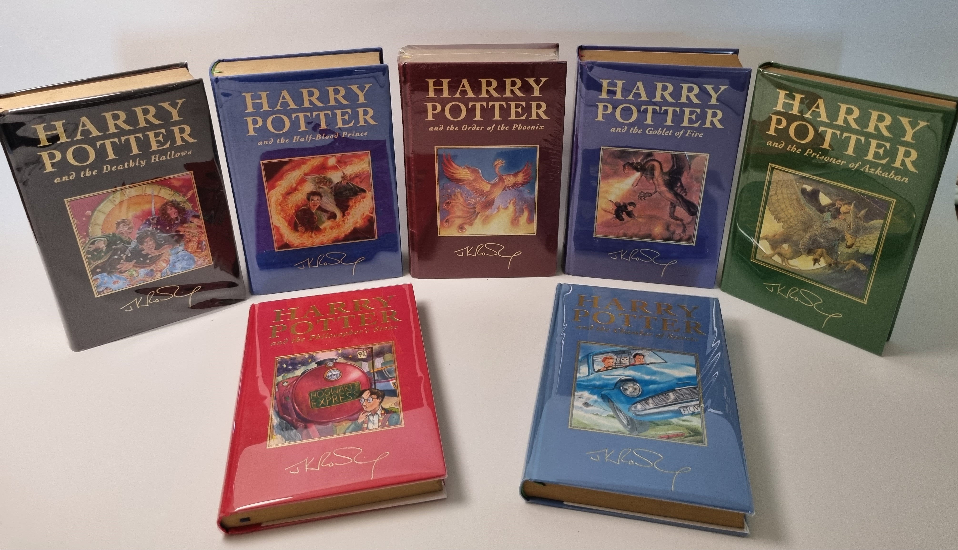 Harry Potter DELUXE Signature Editions – Winters Rare Books