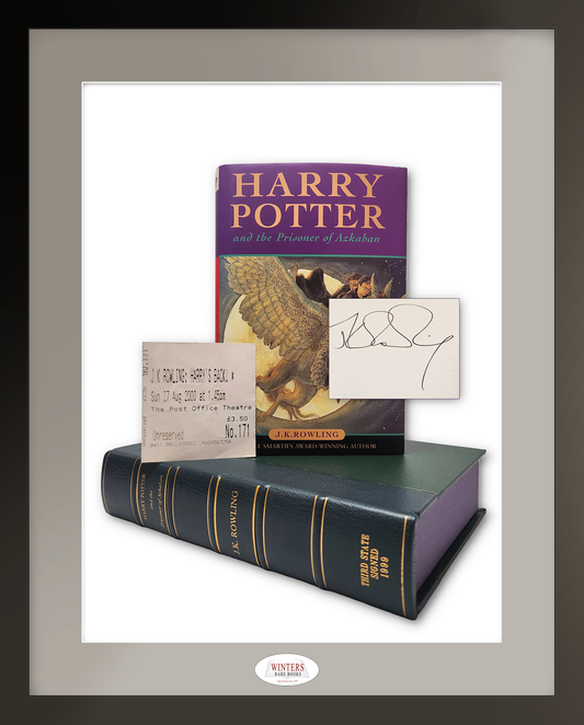 Harry Potter and the Prisoner of Azkaban – Unique signed First Printing