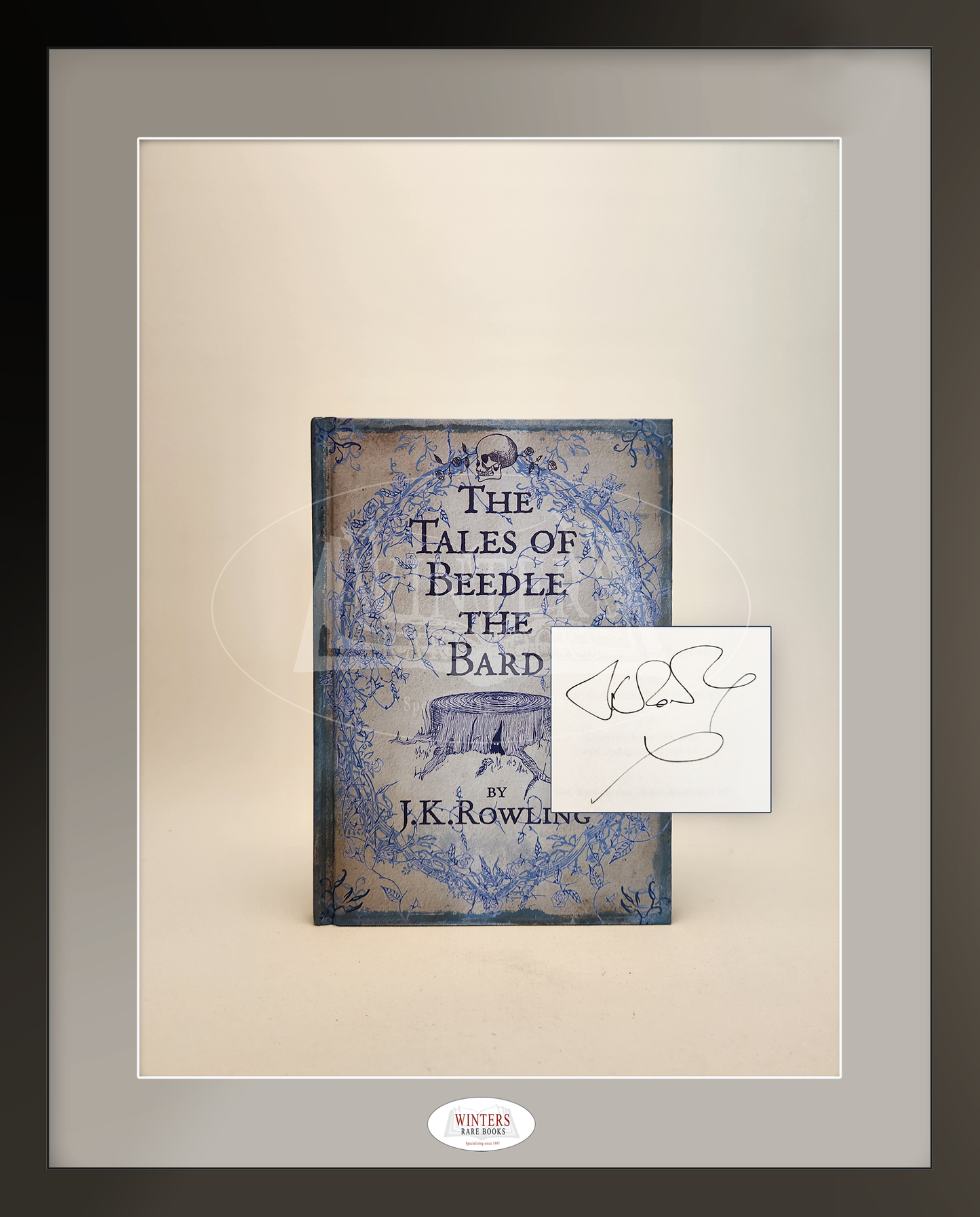 Very scarce (1/200) Authentic Signed Copy of The Tales of Beedle the Bard