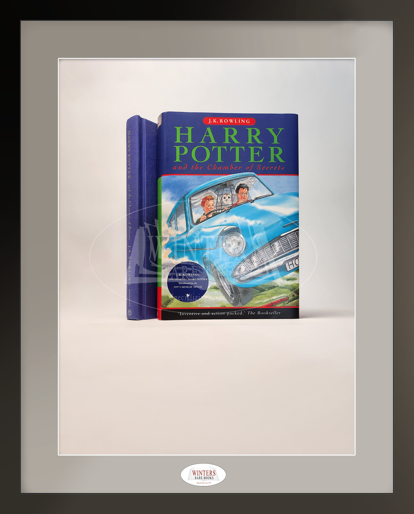 Extremely scarce First Canadian Hardback printing of Harry Potter and the Philosopher’s Stone - Part of a full set with 2 signed books included