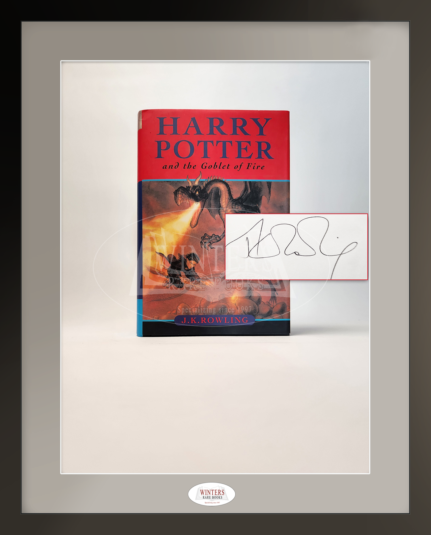 Extremely scarce First Canadian Hardback printing of Harry Potter and the Philosopher’s Stone - Part of a full set with 2 signed books included