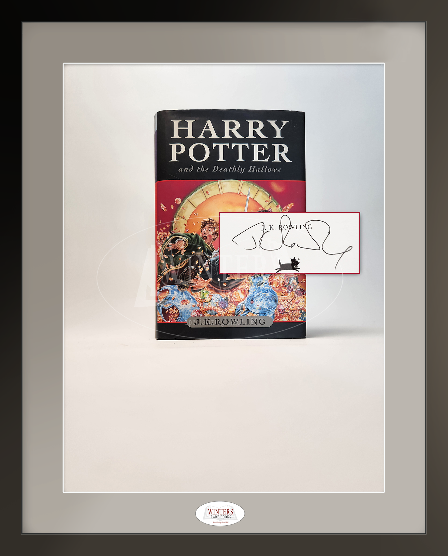 Canadian collection first printings Harry Potter series –  Signed and authenticated