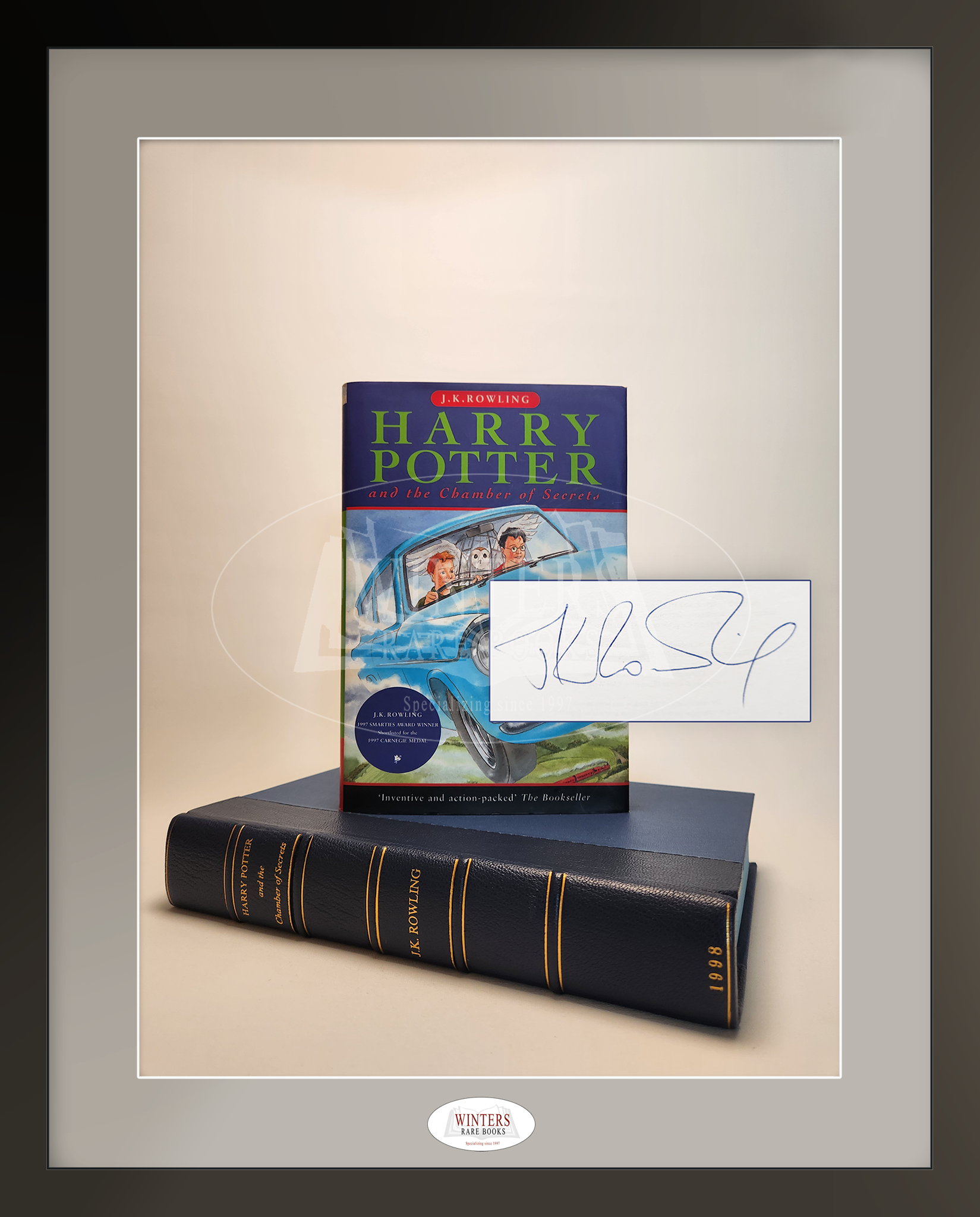 Harry Potter and the Chamber of Secrets First Printing – Signed