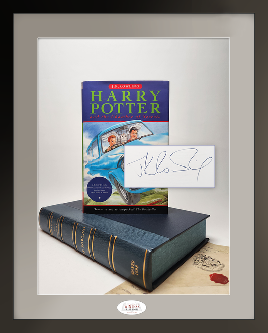 Harry Potter and the Chamber of Secrets First Printing – Signed