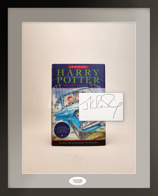 Harry Potter and the Chamber of Secrets – Very scarce signed first edition