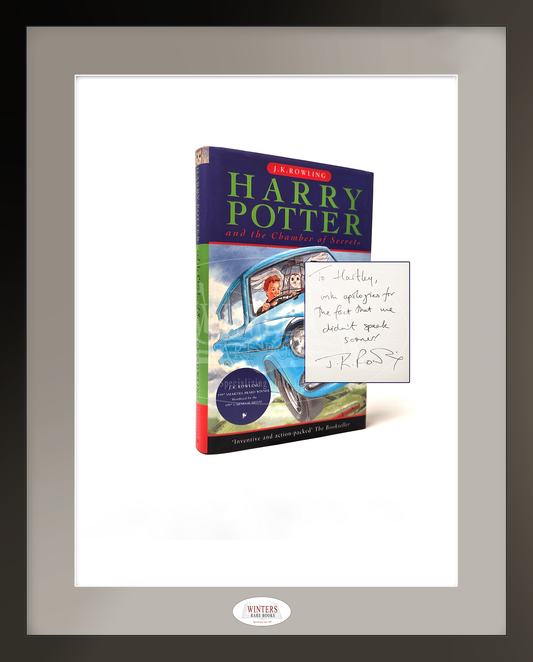 Harry Potter and the Chamber of Secrets – Near Pristine Inscribed Copy