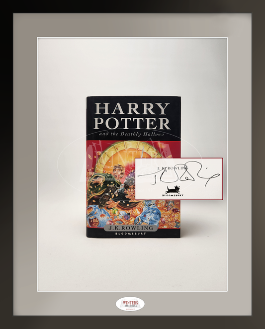 Harry Potter and the Deathly Hallows – Inscribed and Signed with Ticket, Event Entry Package and Promo items