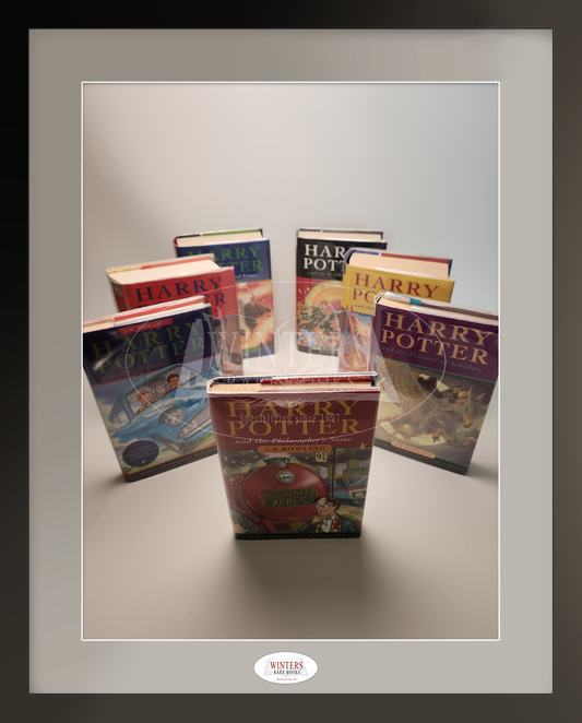 The Harry Potter series – Full set original Hardback first editions