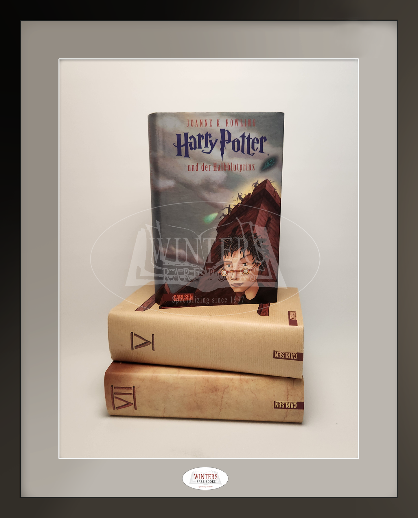 Scarce German Bookseller Limited Edition of the Last Three Harry Potter Books - Unique Books and Dust Jackets