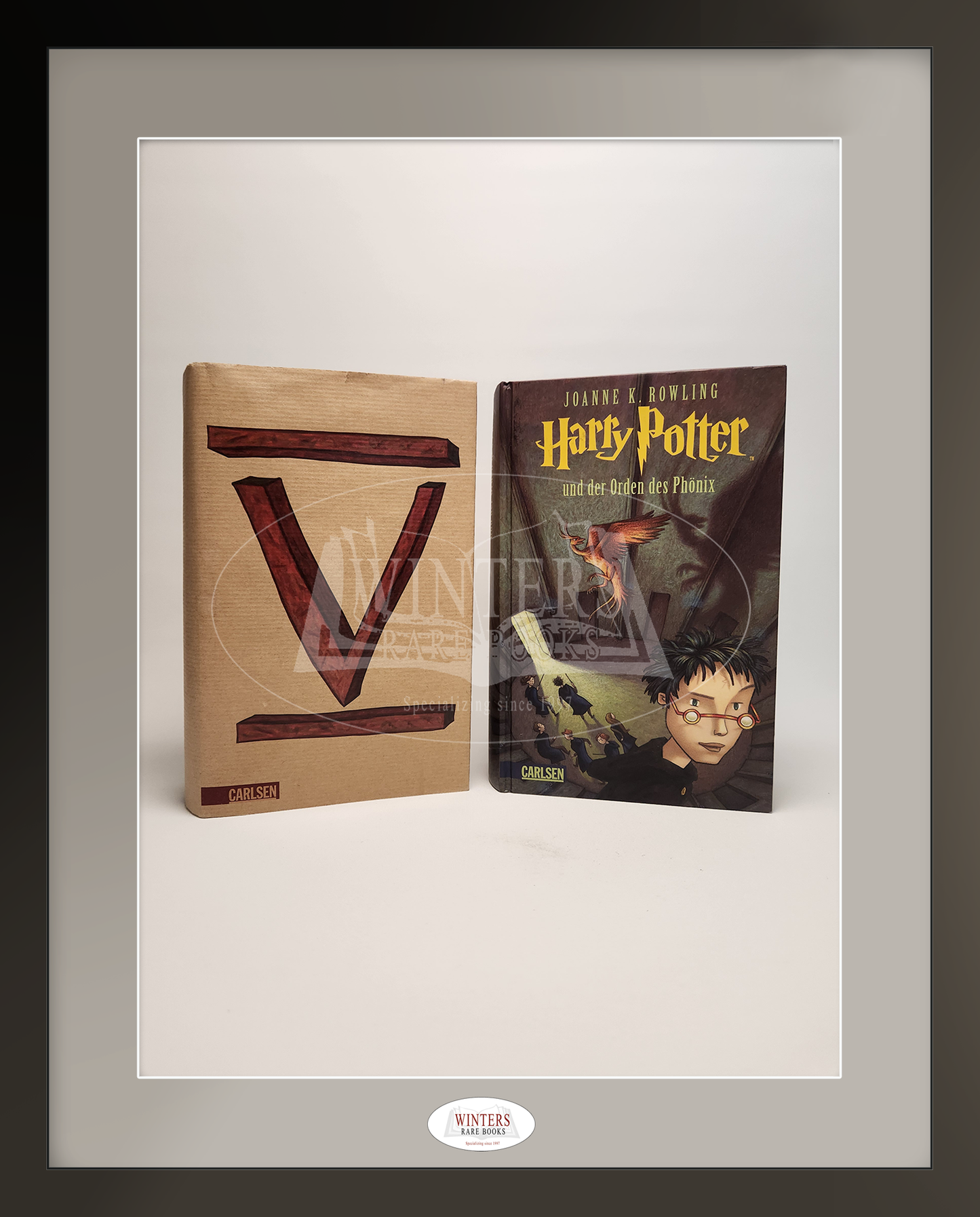 Scarce German Bookseller Limited Edition of the Last Three Harry Potter Books - Unique Books and Dust Jackets