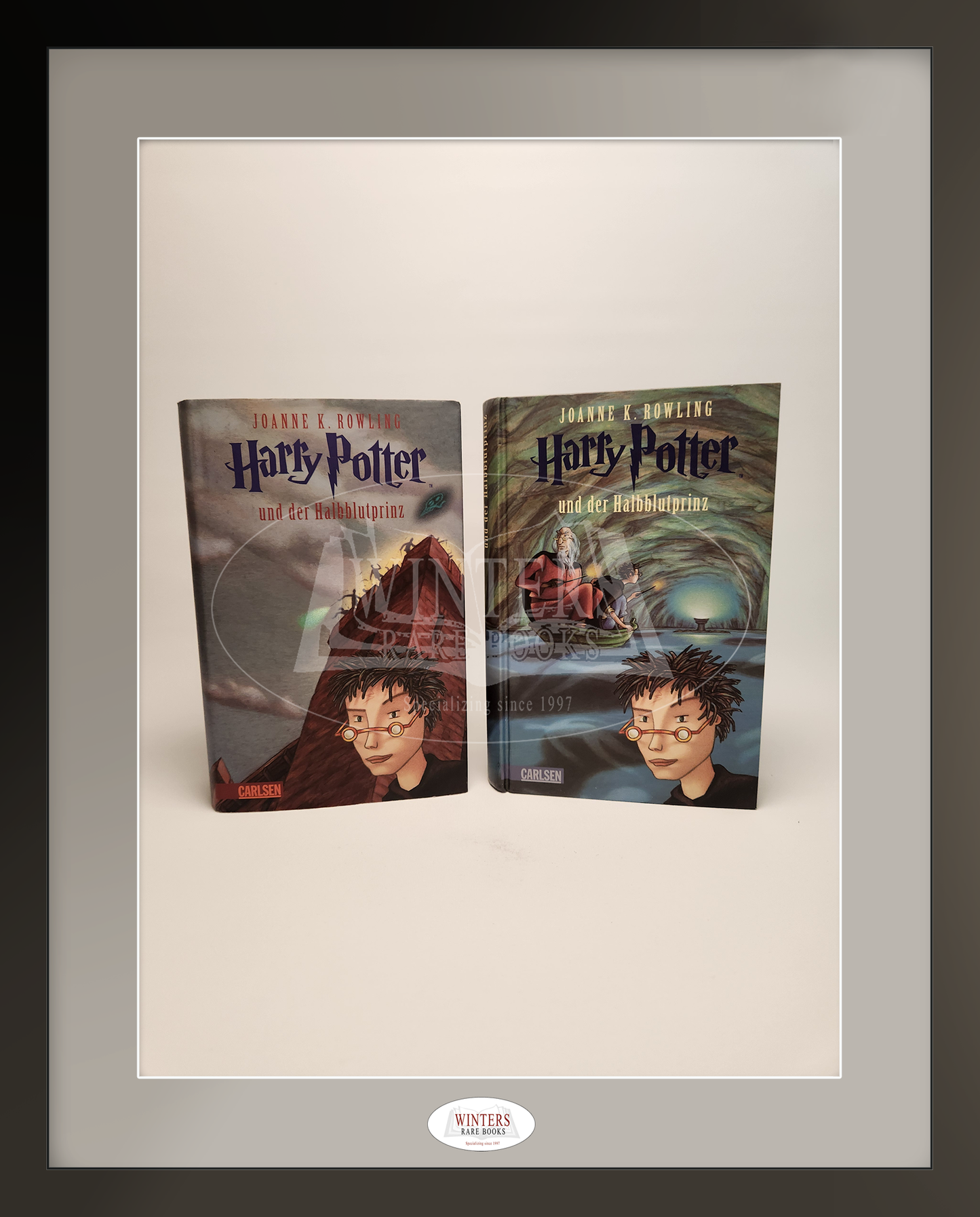 Scarce German Bookseller Limited Edition of the Last Three Harry Potter Books - Unique Books and Dust Jackets