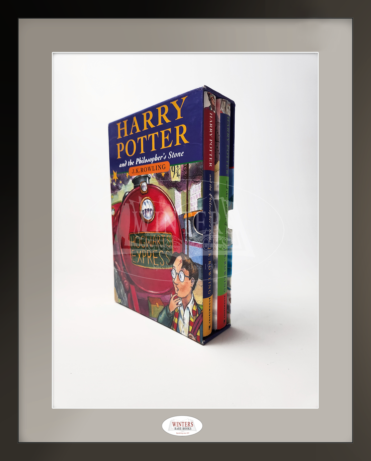 The Harry Potter Gift set – First Edition, Early Printings of Harry Potter and the Philosopher's Stone and Harry Potter and the Chamber of Secrets