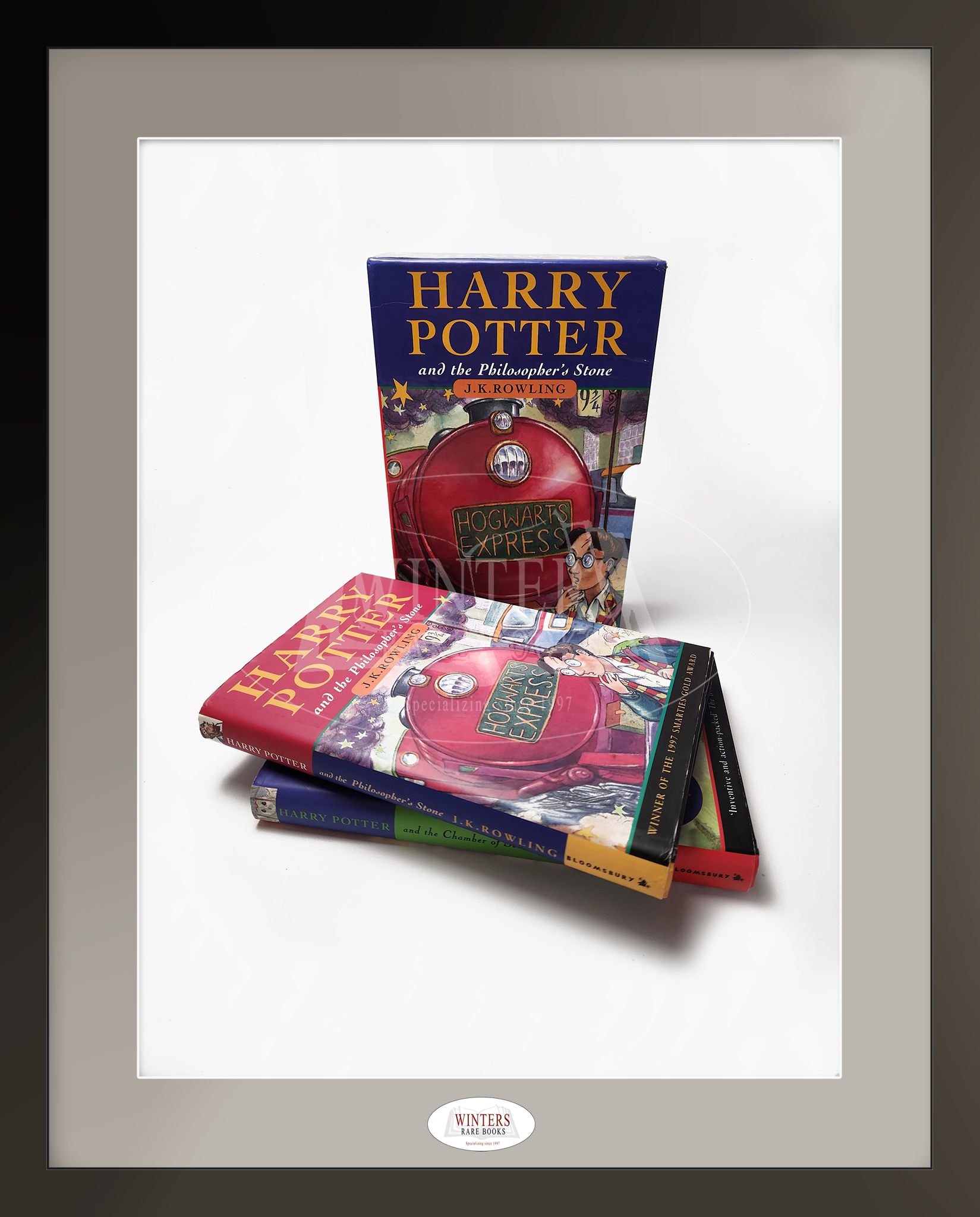 The Harry Potter Gift set – First Edition, Early Printings of Harry Potter and the Philosopher's Stone and Harry Potter and the Chamber of Secrets