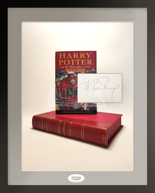 Harry Potter and the Philosopher's Stone - Signed First Hardcover Edition, Fourth Printing