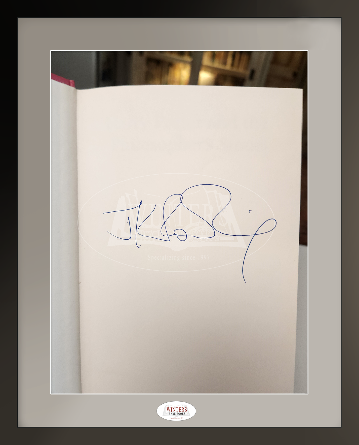 Harry Potter and the Philosopher's Stone - Signed First Hardcover Edition, Fourth Printing