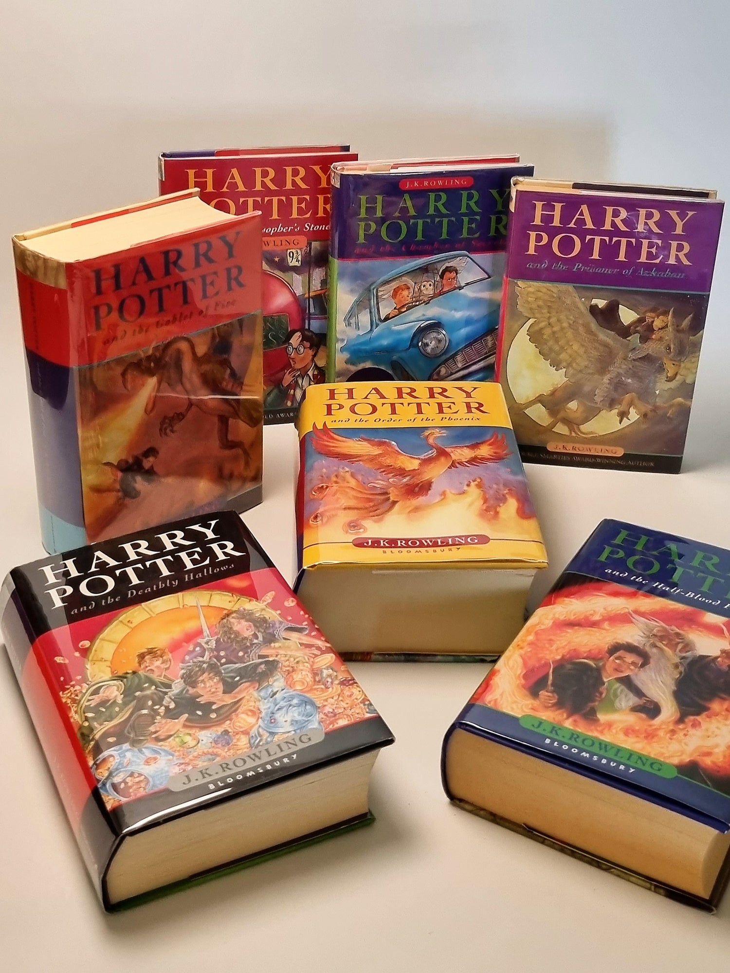 Full set Harry Potter books by Bloomsbury