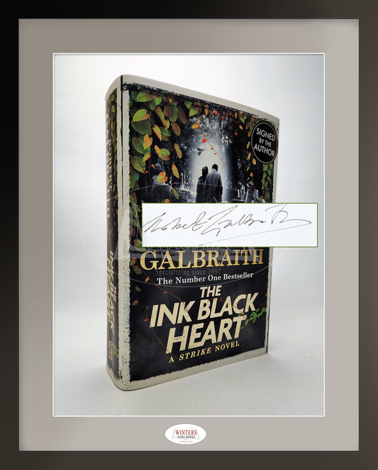 The Ink Black Heart – Signed by J. K. Rowling a.k.a. Robert Galbraith