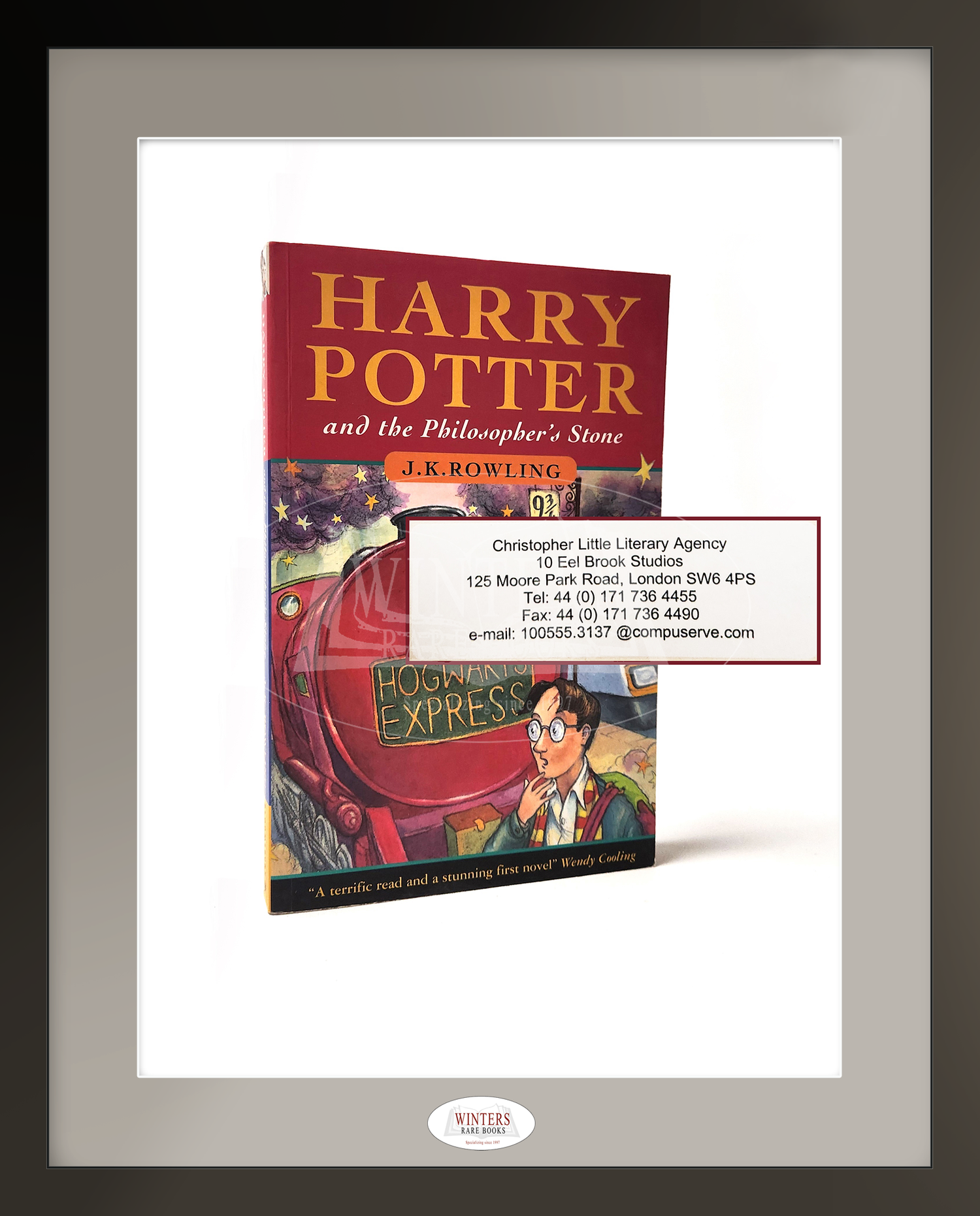 Harry Potter and the Philosopher's Stone Christopher Little copy