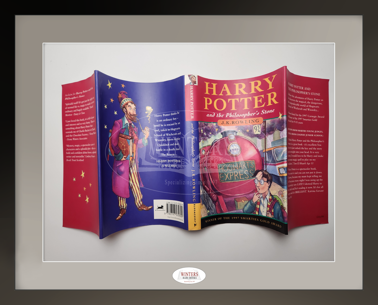 Harry Potter and the Philosopher's Stone - First Hardcover Edition, Fifth Printing