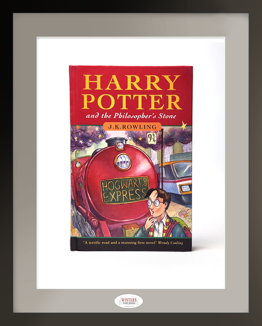 Harry Potter and the Philosopher’s Stone First Hardback edition, First Printing – signed