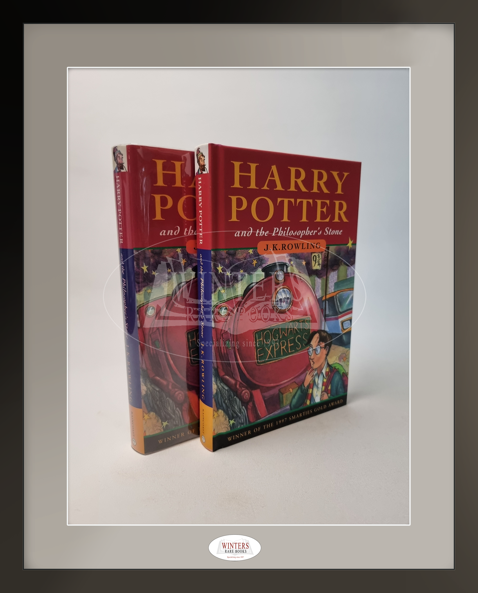 Harry Potter and the Philosopher's Stone - First Canadian Hardcover Edition - Very Early Second Printing