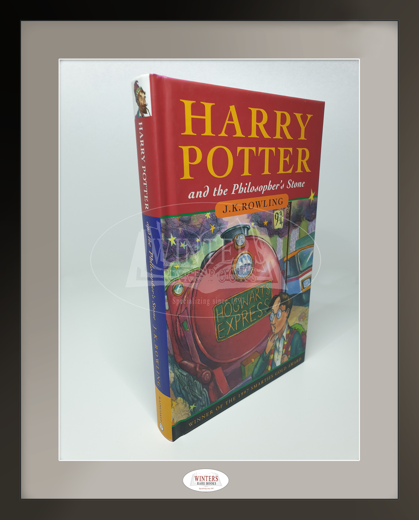 Harry Potter and the Philosopher's Stone - First Canadian Hardcover Edition - Very Early Second Printing