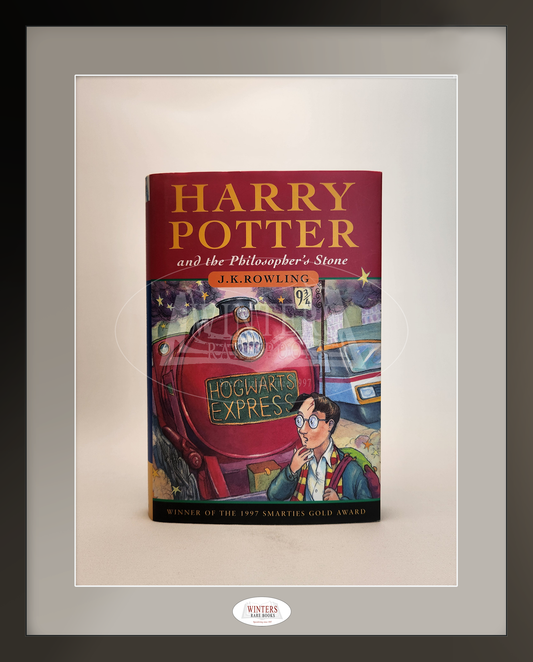 Harry Potter and the Philosopher's Stone, first edition, 18th print - Unique jacket and book