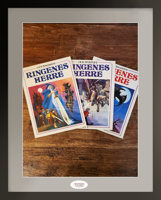 Ringenes Herre - Norwegian edition of the scarce 1979 Lord of the Rings comic series by J.R.R. Tolkien and Luis Bermejo 