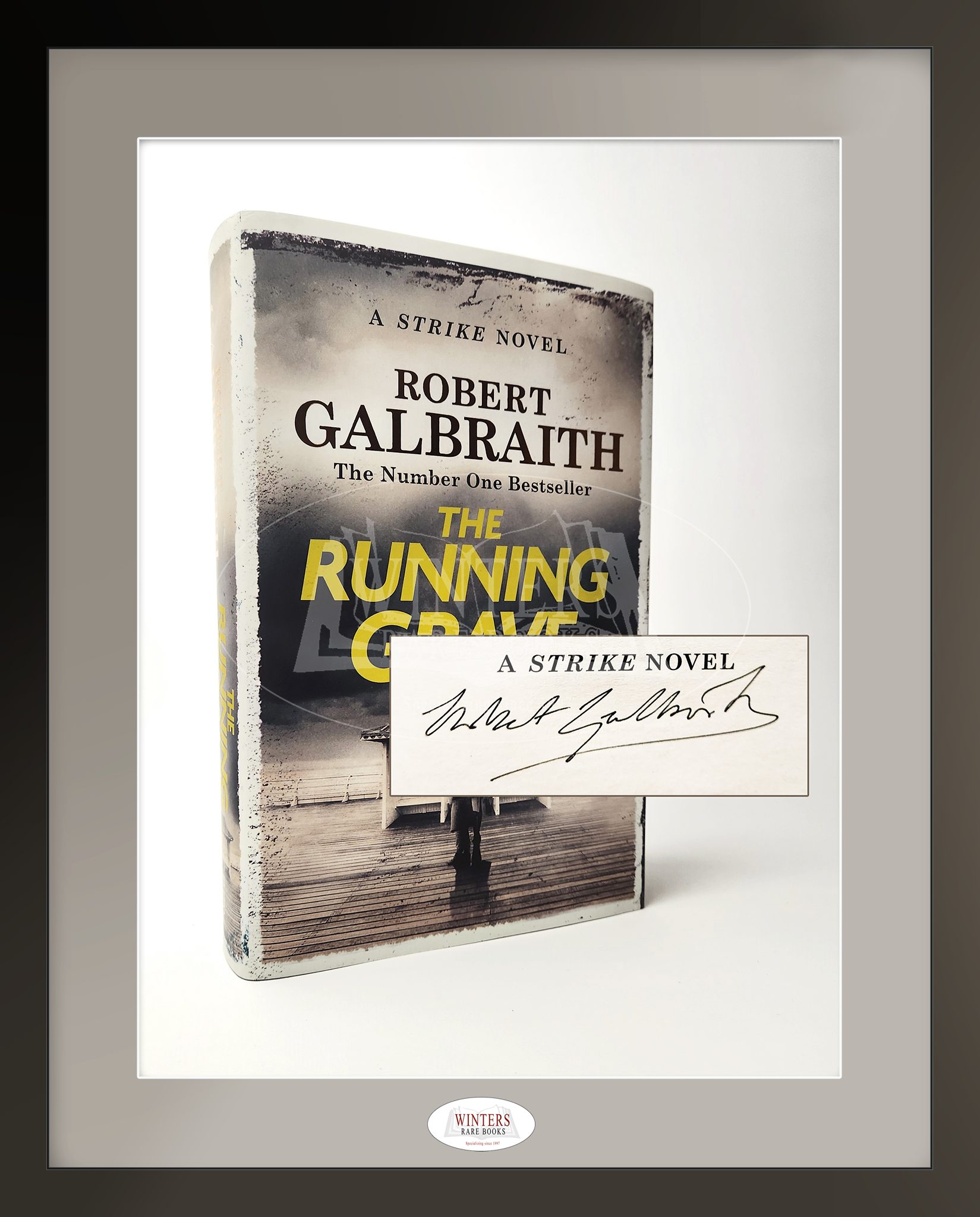 The Running Grave – Signed by J. K. Rowling a.k.a. Robert Galbraith