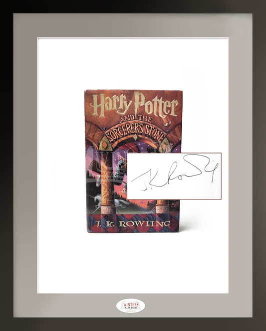 Harry Potter and the Sorcerer’s Stone (USA-adapted title of Harry Potter and the Philosopher’s Stone) – signed