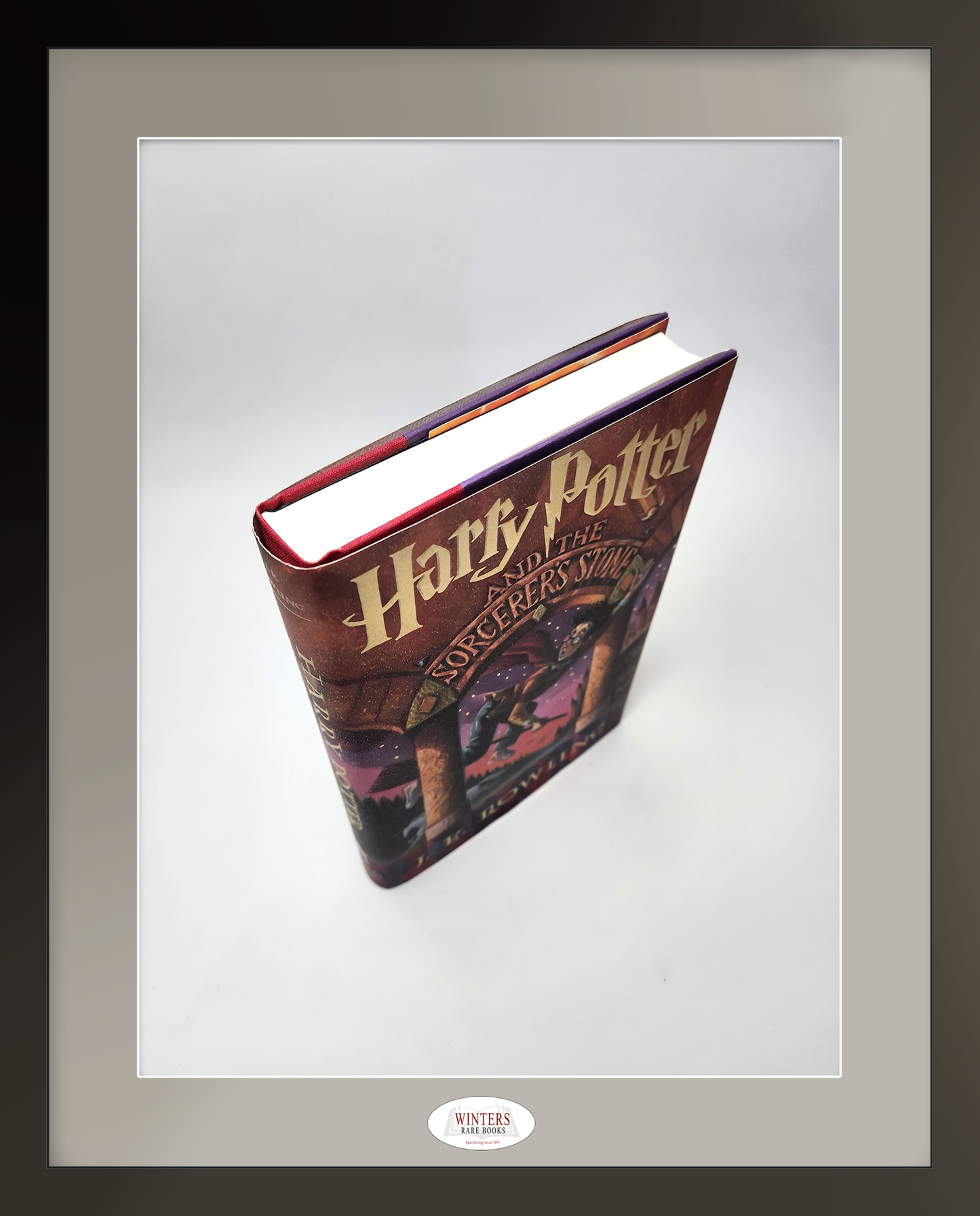 Harry Potter en de Steen der Wijzen – Gesigneerd verenigingsexemplaar