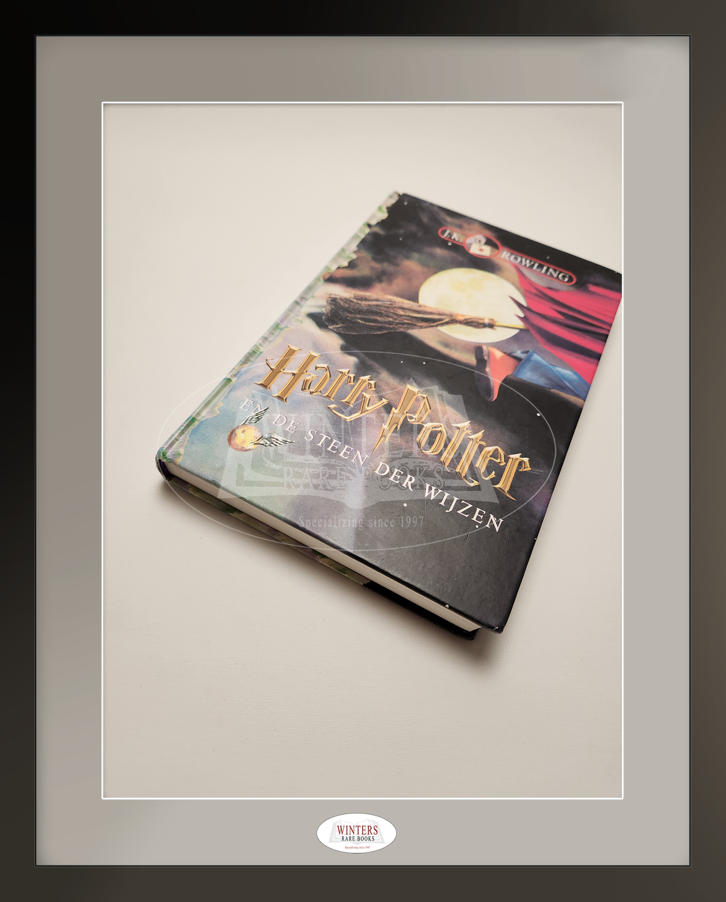 First Edition, First Printing of the Dutch translation of Harry Potter and the Philosopher’s Stone – Rare [‘Haary’] spelling error