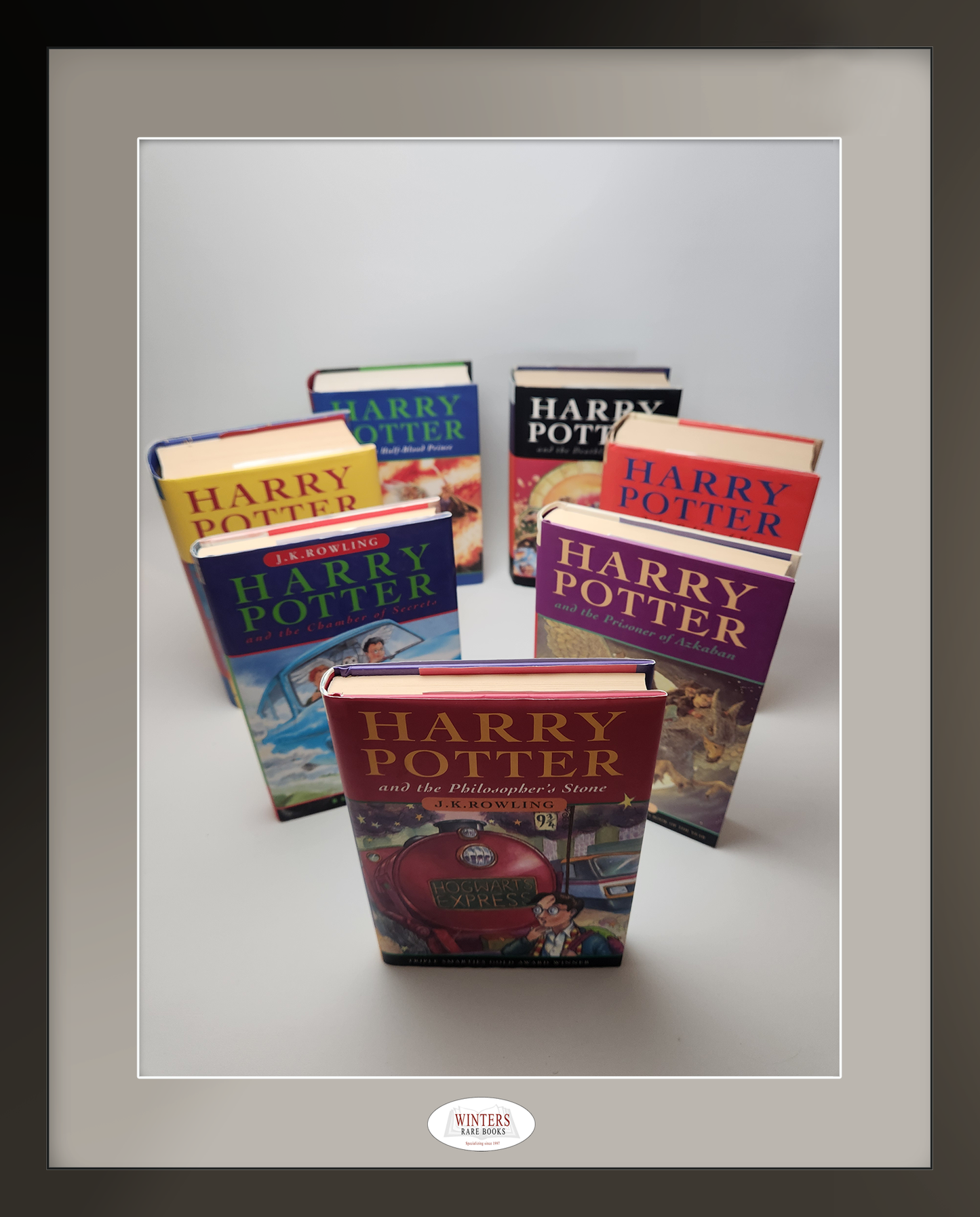 The Harry Potter series – Full set original Hardback first editions