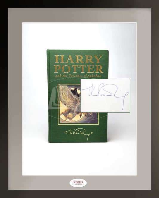 Harry Potter and the Prisoner of Azkaban DELUXE – Signed first edition, first printing