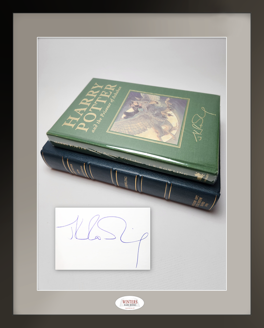 Harry Potter and the Prisoner of Azkaban DELUXE – Signed Association copy